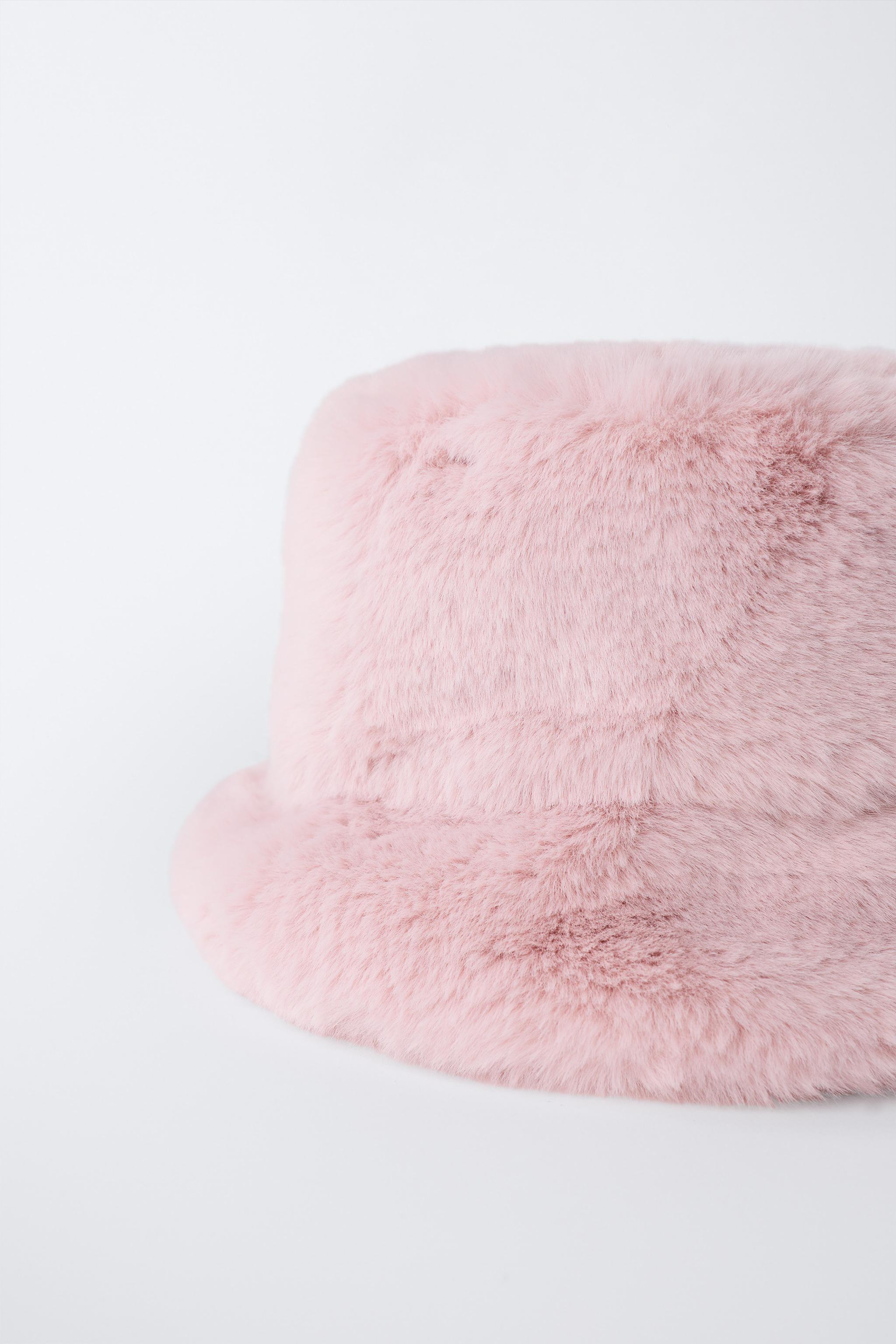 FAUX FUR BUCKET HAT
